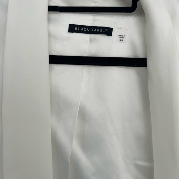 Black Tape White Blazer - Picture 2 of 2